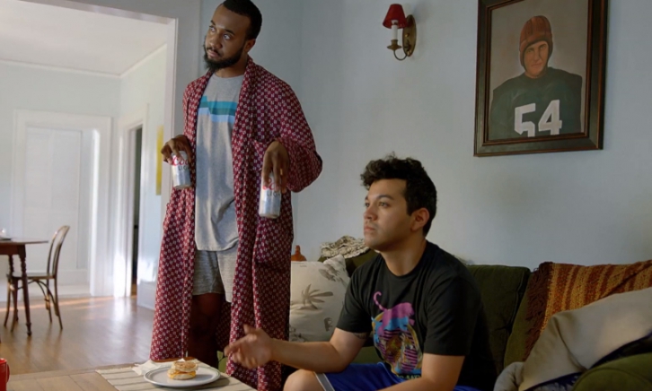 Coors Light reclame zaterdagochtend bier